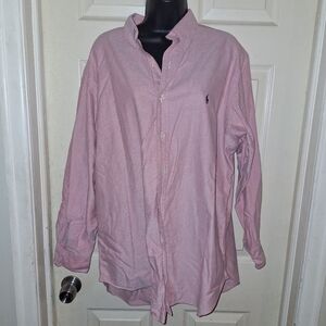 Ralph Lauren classic fit button down shirt